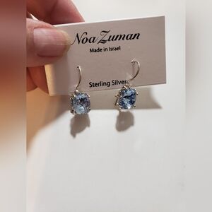 Sterling Silver Blue Earrings